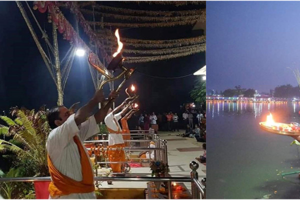 सभ्यता-संस्कृतिको सङ्गम ‘महागंगा आरती’